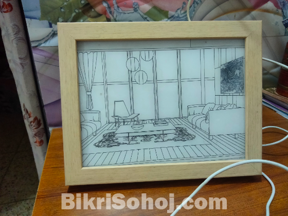 Led Painting Light Decorative Campus